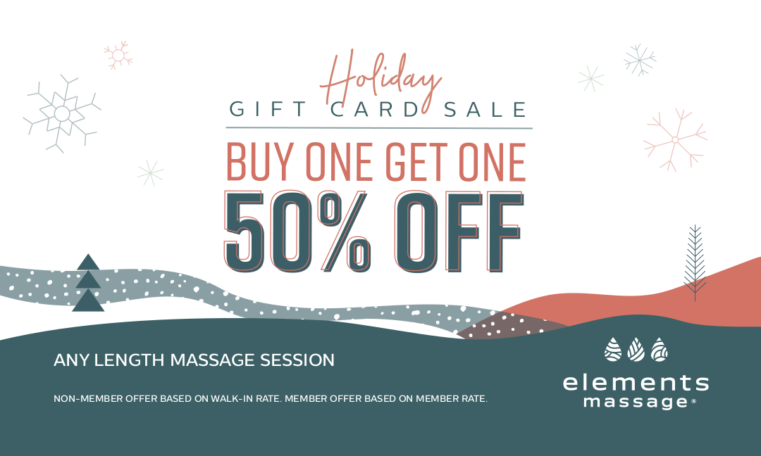 Buy one get one 50% off on all gift cards! icon