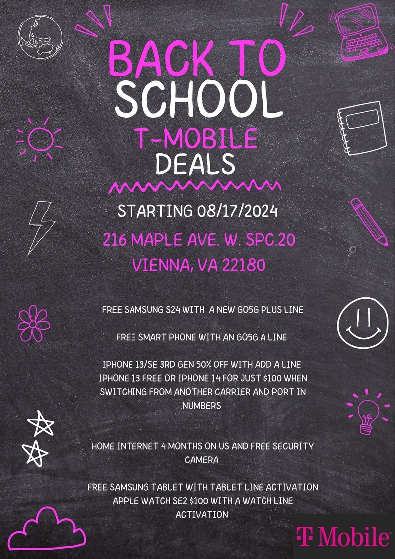 Check out the Back to School Deals from T-Mobile! icon